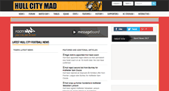 Desktop Screenshot of hullcity-mad.co.uk